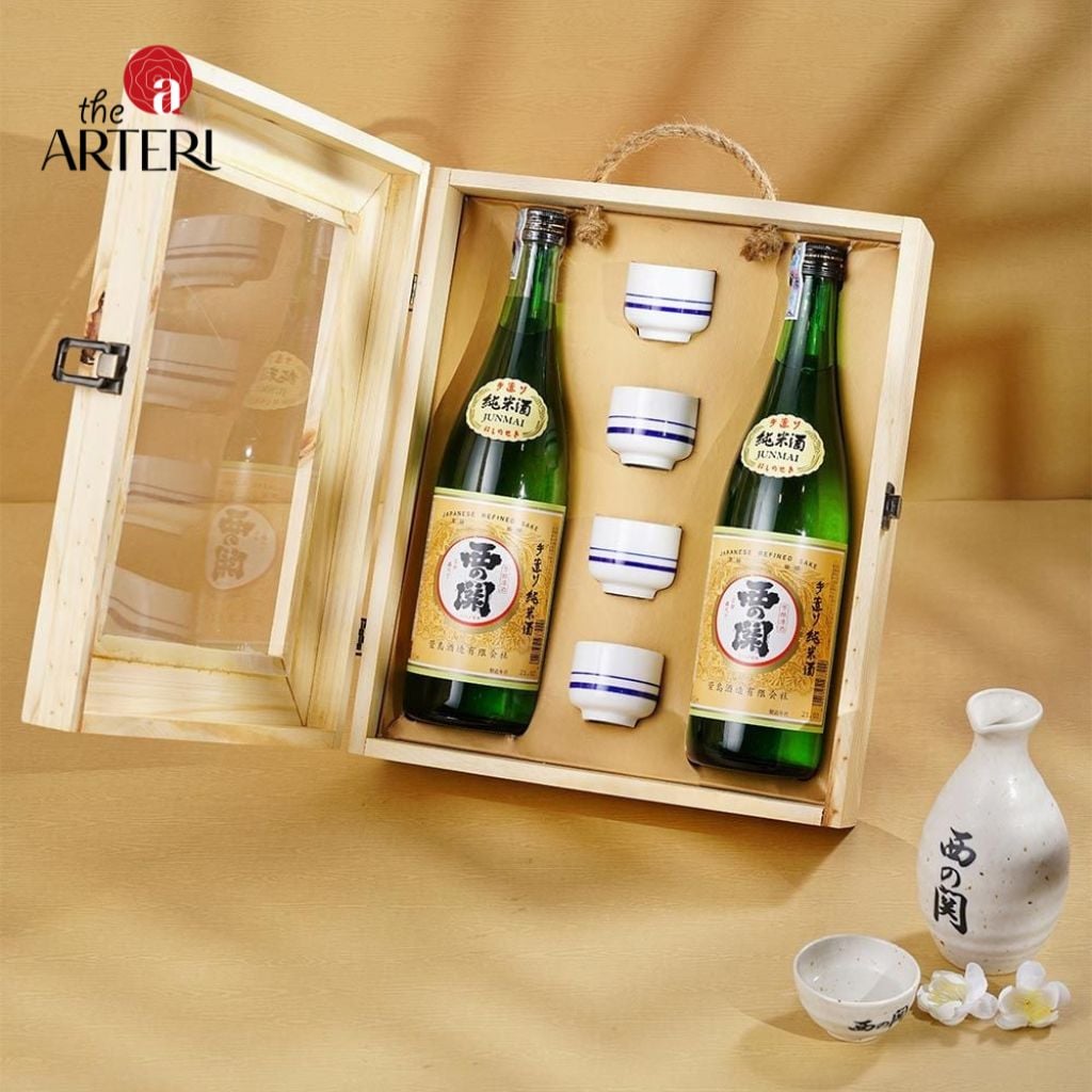 Rượu Sake Nishino Seki Junmaishu