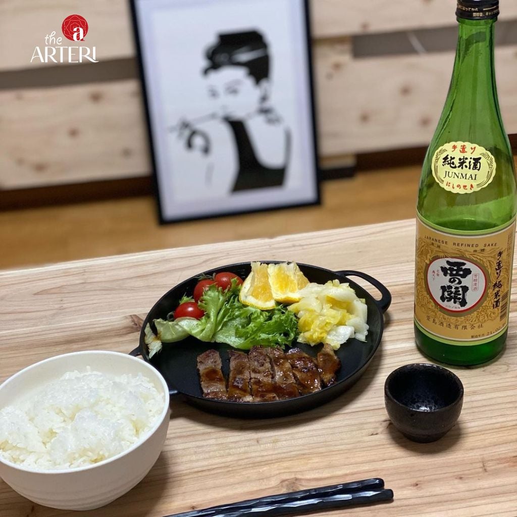 Rượu Sake Nishino Seki Junmaishu