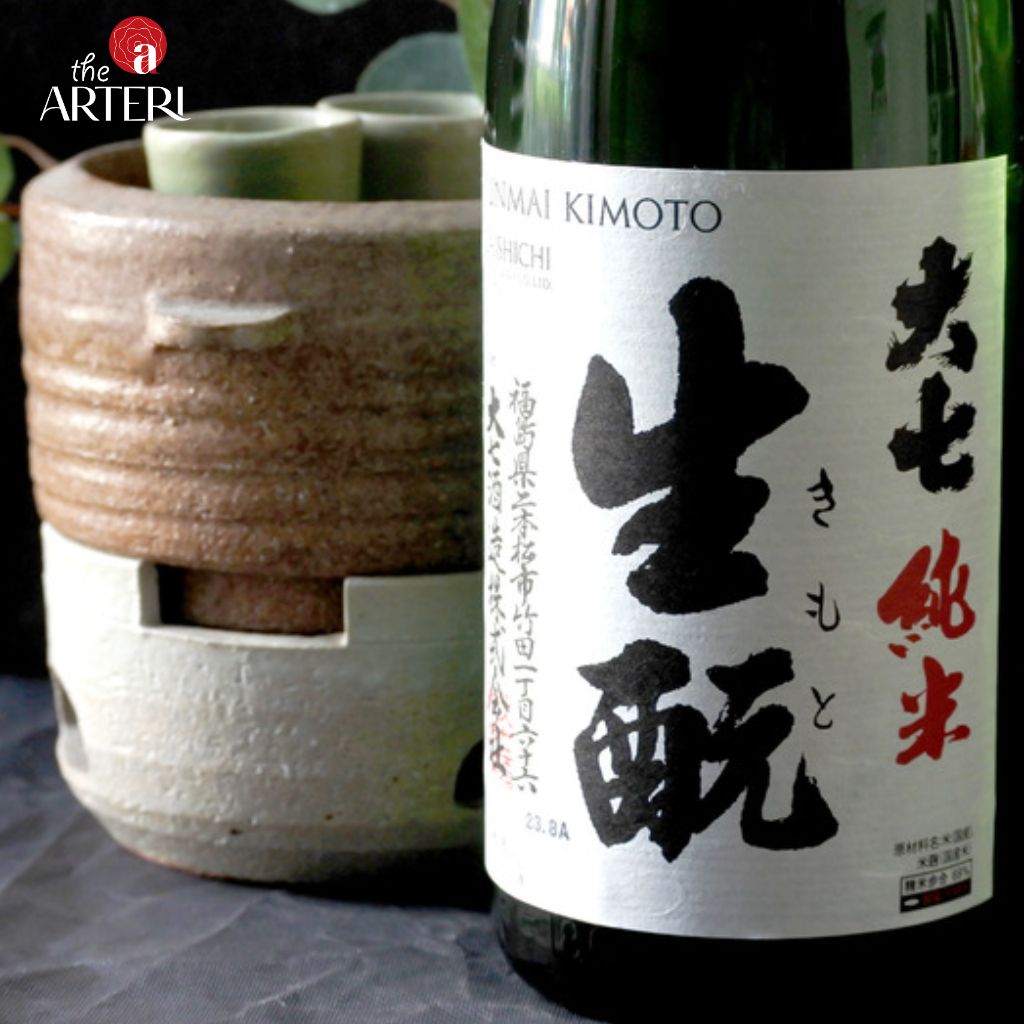 Daishichi Junmai Kimoto – chuẩn mực tinh luyện, khẳng định đẳng cấp rượu sake truyền thống.