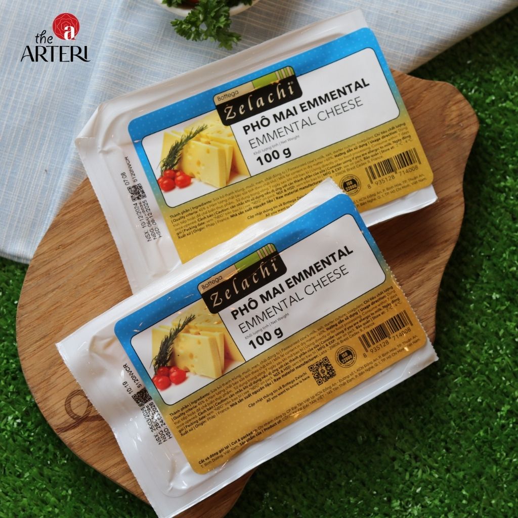 Gói 100g nhỏ gọn – tiện lợi cho mọi nhu cầu: ăn kèm charcuterie, sandwich hoặc đơn giản là món ăn nhẹ mỗi ngày.