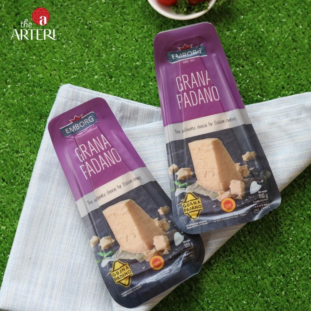 Chuẩn vị truyền thống – Grana Padano Emborg là loại phô mai lý tưởng khi kết hợp cùng rượu vang, jamon iberico, bánh mì,...