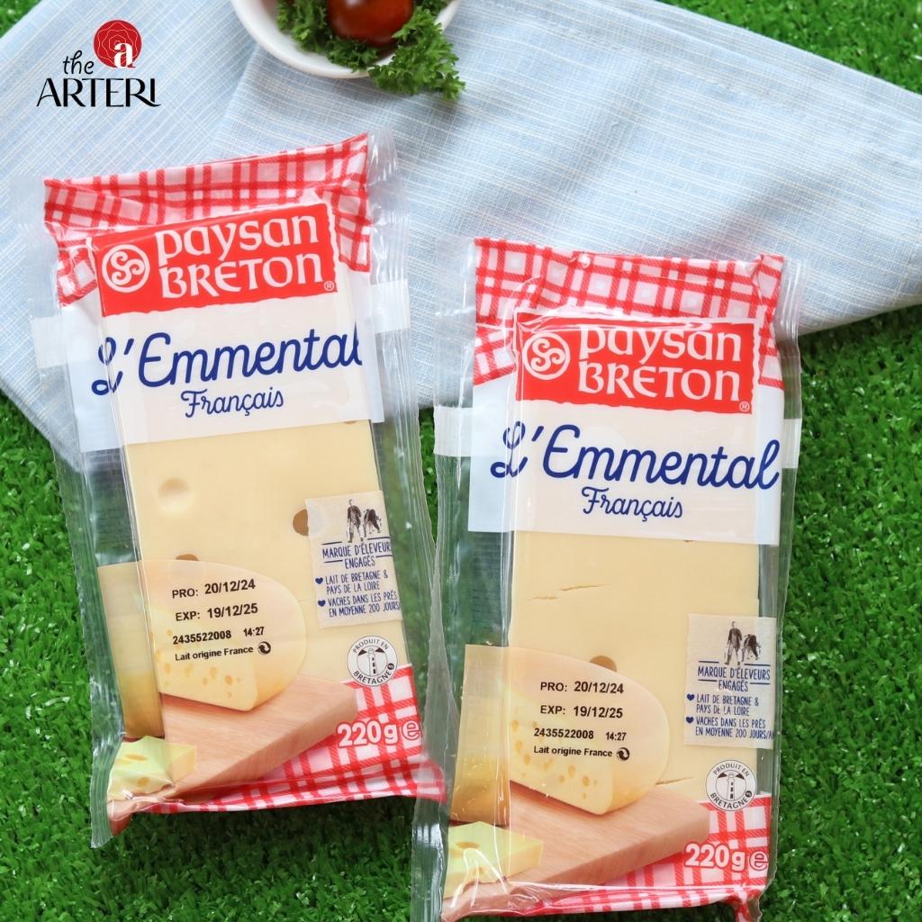 Ph&ocirc; mai Emmental chuẩn vị Ph&aacute;p &ndash; Hương thơm dịu nhẹ, vị b&eacute;o h&agrave;i h&ograve;a, th&iacute;ch hợp d&ugrave;ng trong sandwich, b&aacute;nh m&igrave; nướng hay ăn k&egrave;m charcuterie.