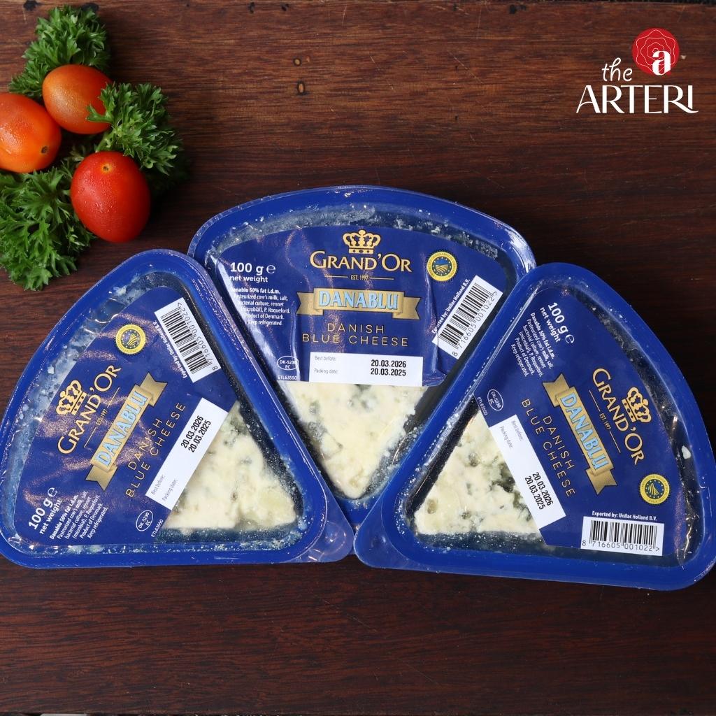 Phô mai xanh Grand’Or – chuẩn vị Đan Mạch, thơm béo và đậm đà khó quên.