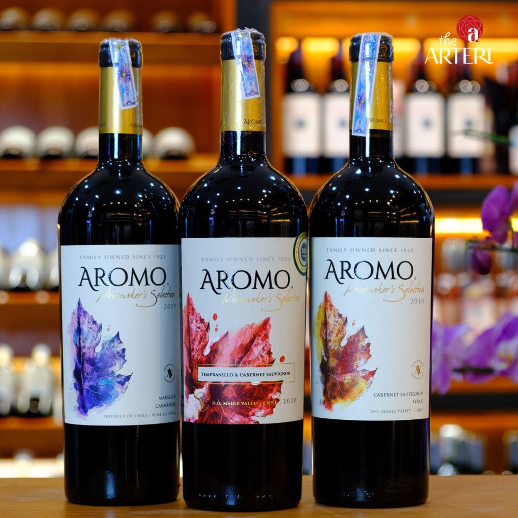 Rượu vang Aromo Winemakers Selection Marselan Carmenere tại TheARTERI