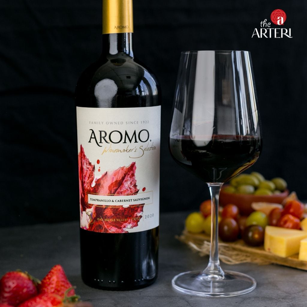 Rượu vang Aromo Tempranillo & Cabernet Sauvignon tại TheARTERI