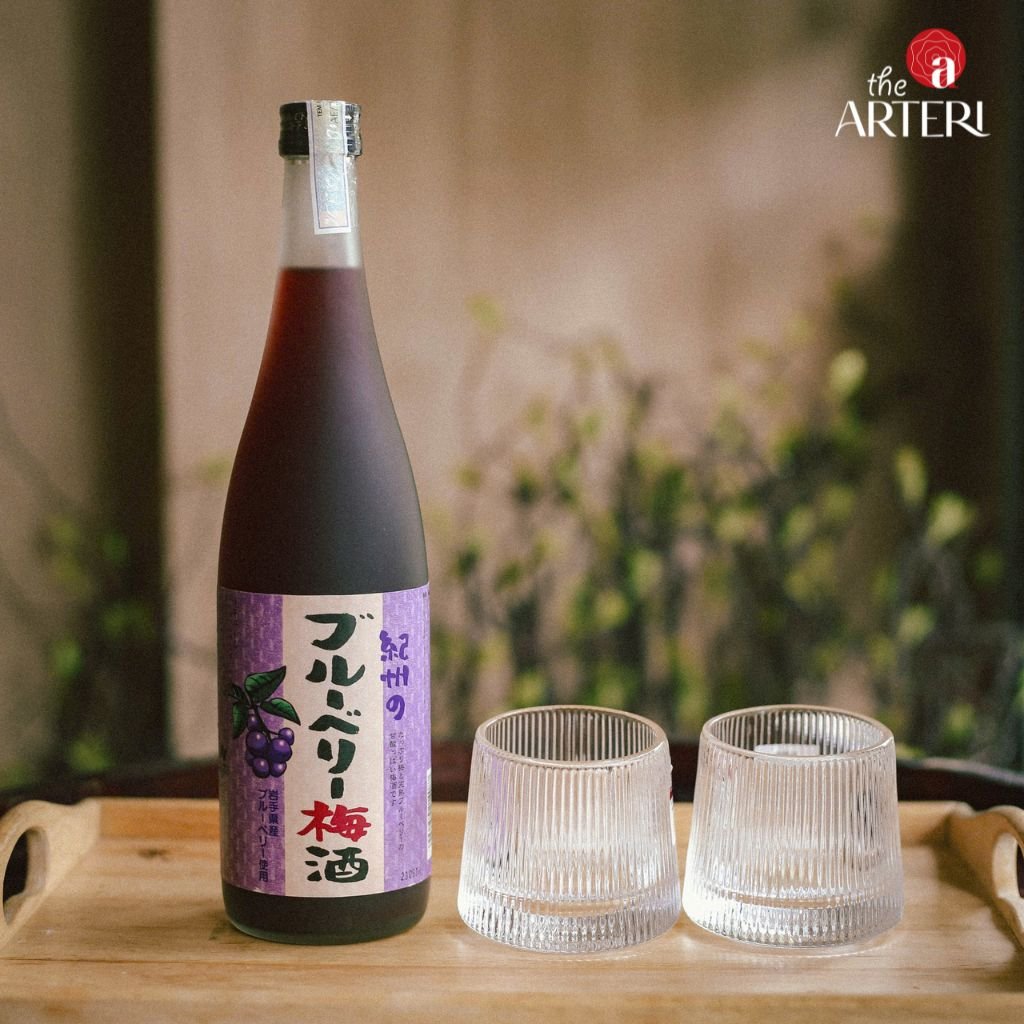 Rượu mơ Nhật Vị Việt Quất Umeshu Nakano Blueberry 