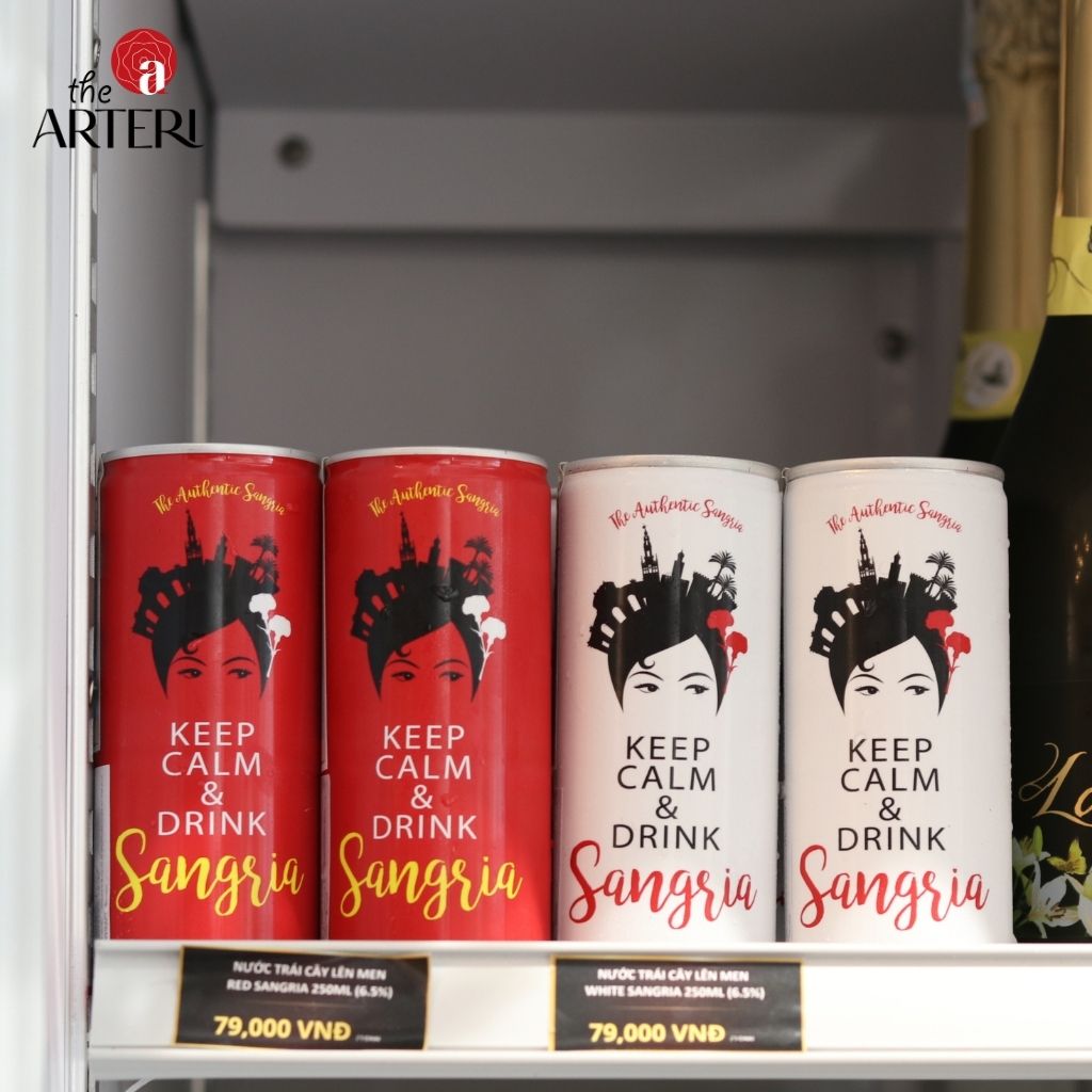 Red hay White Sangria – mỗi lon là một cá tính, cho bạn lựa chọn hương vị yêu thích để làm mới trải nghiệm.