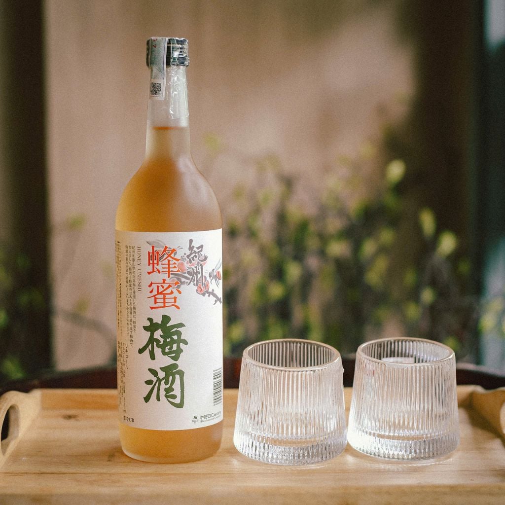 Rượu mơ Nhật Umeshu Nakano Mitsu Vị Mật Ong