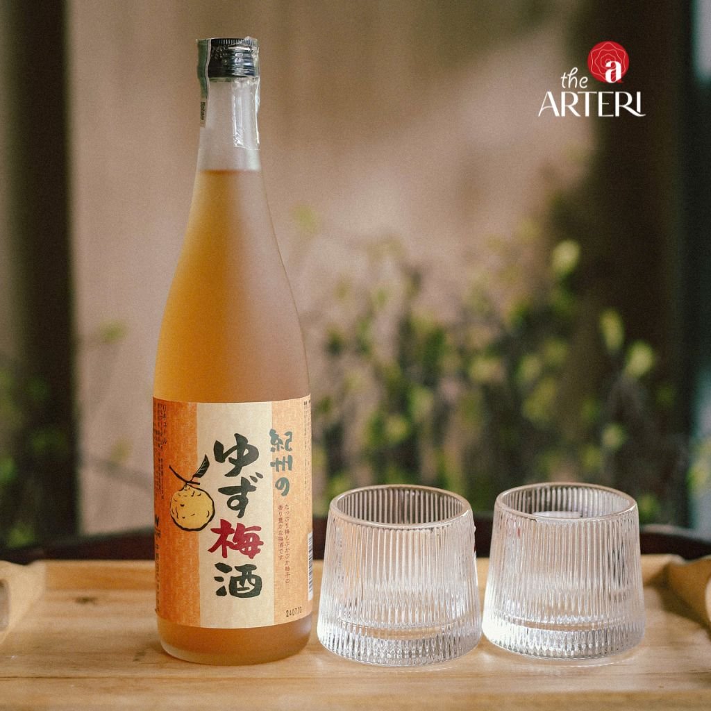 Rượu mơ Nhật Vị Chanh Umeshu Nakano Yuzu 