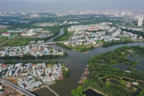 Đề xuất kết nối Nhà Bè, quận 7 thành khu đô thị Nam TP HCM