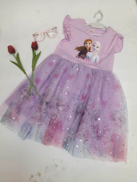 Mua Online Váy đầm công chúa Elsa, trang phục hóa trang Elsa đính kim tuyến  cho bé gái kèm tà dài (Tặng bộ phụ kiện) E149 | Khuyến mãi giá rẻ 248.000 đ