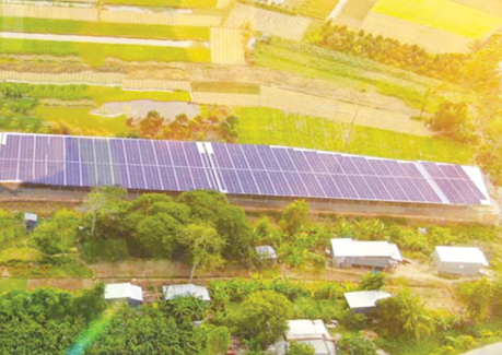 Dự án điện mặt trời trang trại tại An Giang