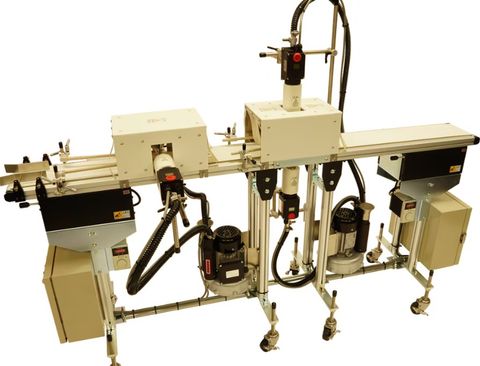 Máy Rút Màng Co Cổ Chai - Máy Co Màng Nhiệt LHS 21L Leister | Giải Pháp Co Màng Chuyên Nghiệp với Khí Nóng Áp Suất Cao