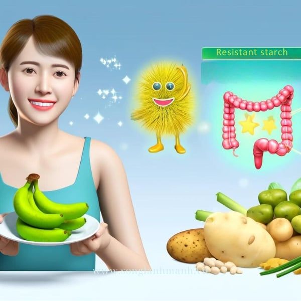 tinh bột kháng có trong thực phẩm nào?