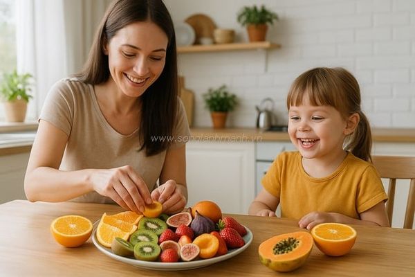 6 loại trái cây giàu canxi cho trẻ