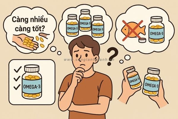 dầu cá và omega 3 khác nhau như thế nào