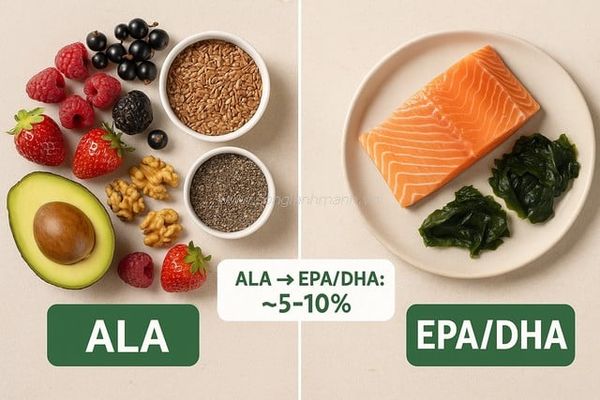 trái cây giàu omega 3