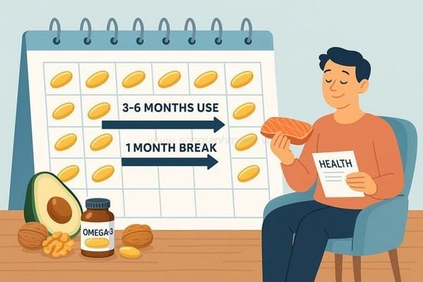 uống omega 3 bao lâu thì dừng?