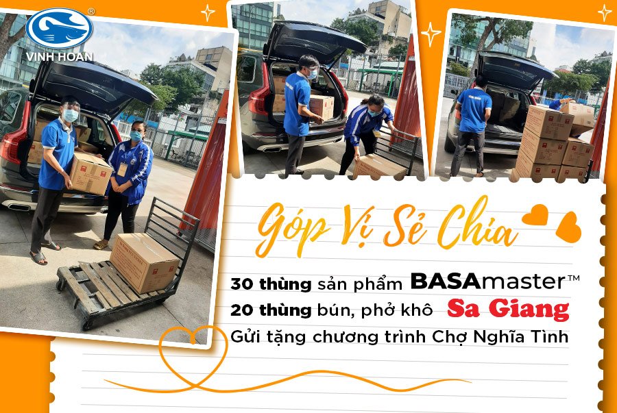 BASAmaster tài trợ chương trình Chợ Nghĩa Tình do Thành đoàn TP Hồ Chí Minh tổ chức