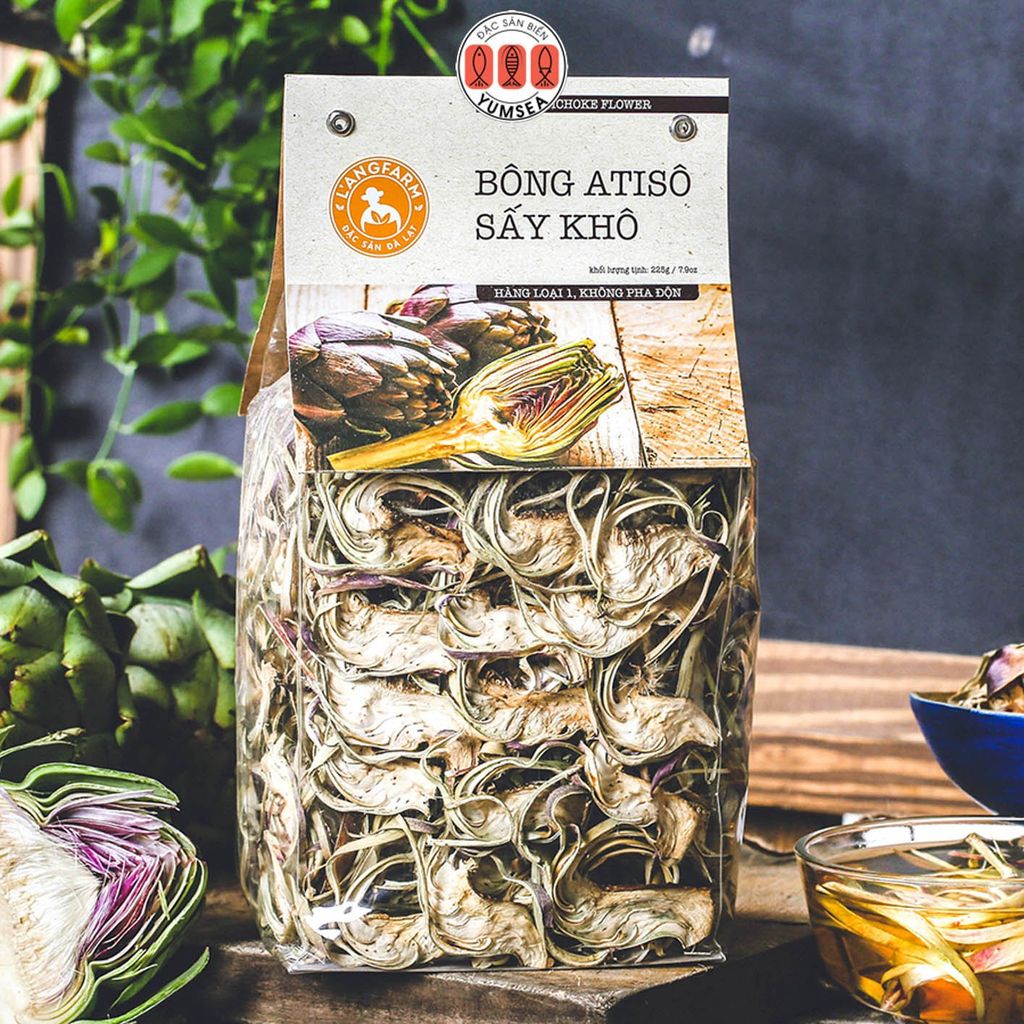 Bông Atiso Sấy Khô – Trà Thanh Lọc, Mát Gan Tự Nhiên