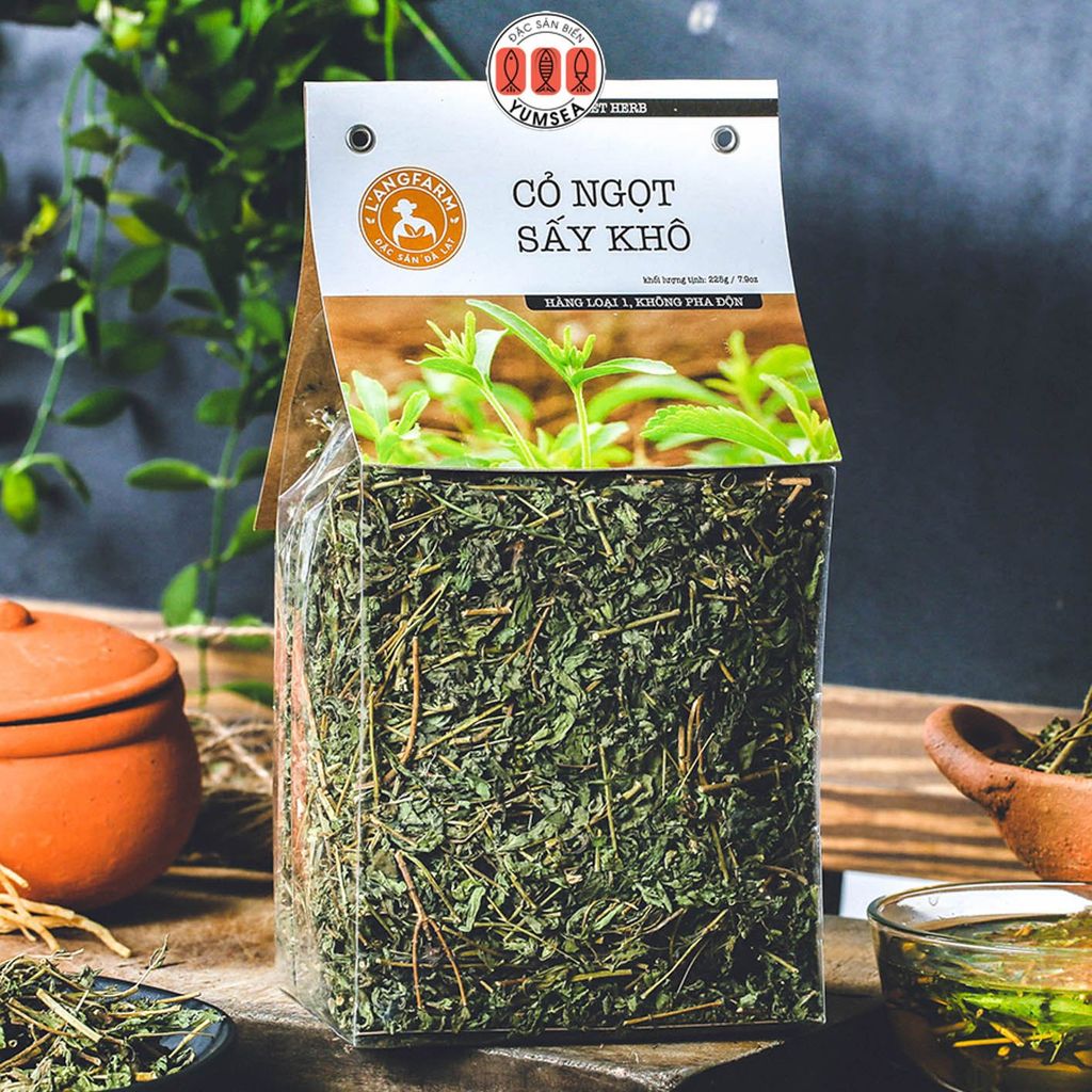 Cỏ ngọt sấy khô tự nhiên – Thảo dược ngọt lành cho sức khỏe