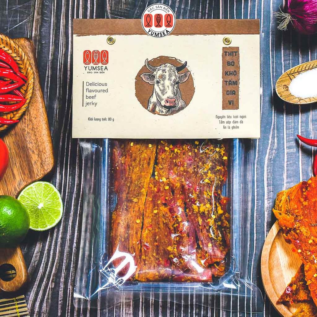 Khô Bò Miếng Món Ngon Đậm Vị, Quà Tặng Chuẩn Gu