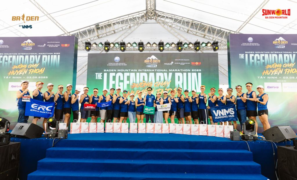 ERKE TÀI TRỢ NÓN THỂ THAO ĐẾN GIẢI BADEN MOUTAIN INTERNATIONAL MARATHON 2025