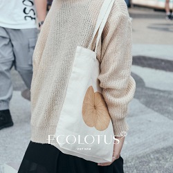 ECOLOTUS - TOTE BAG - A GREAT ITEM FOR OUR NATURE