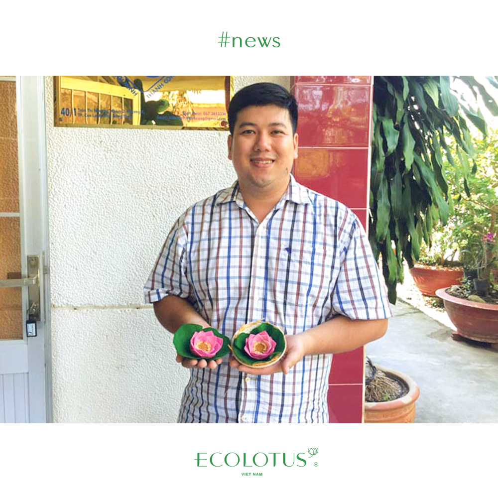 ECOLOTUS - HOA SEN ƯỚP TƯƠI, CÔNG NGHỆ BIẾN HOA THÀNH ĐỒ LƯU NIỆM CAO CẤP