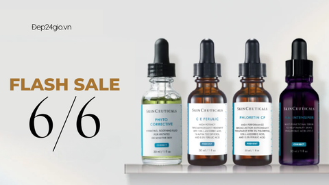 FLASH SALE 6/6 - ƯU ĐÃI ĐẾN 25% SKINCEUTICALS