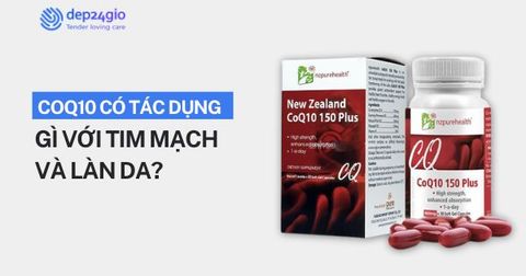CoQ10 có tác dụng gì? Tác động đến tim mạch và làn da