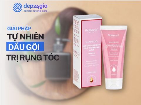 Dầu gội trị rụng tóc: Giải pháp tự nhiên cho mái tóc yếu