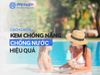 Chọn Kem Chống Nắng Chống Nước Hiệu Quả Cho Hoạt Động Ngoài Trời