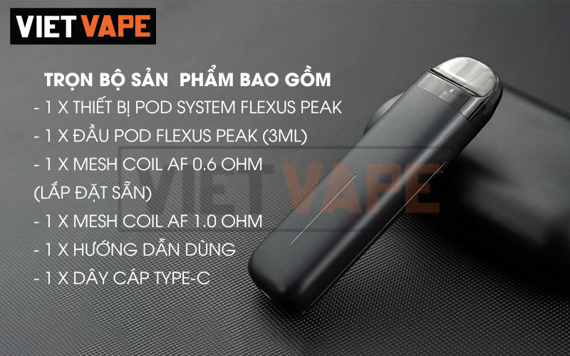 Bán Aspire Flexus Peak Pod Kit Uy Tín - Giá Rẻ - Chính Hãng