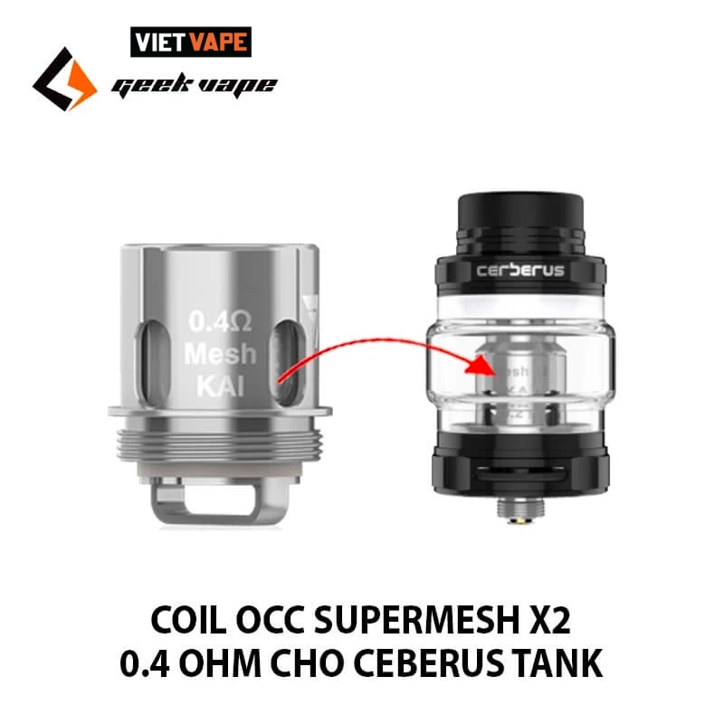Coil Occ Geekvape Supermesh X2 Cerberus Tank Chính Hãng
