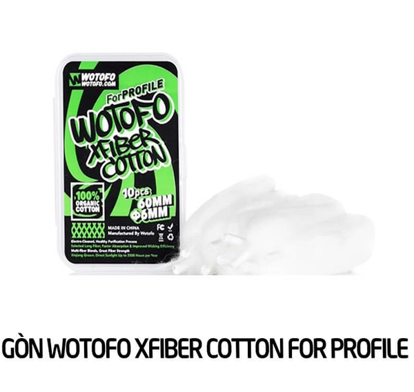 Wotofo Xfiber Cotton