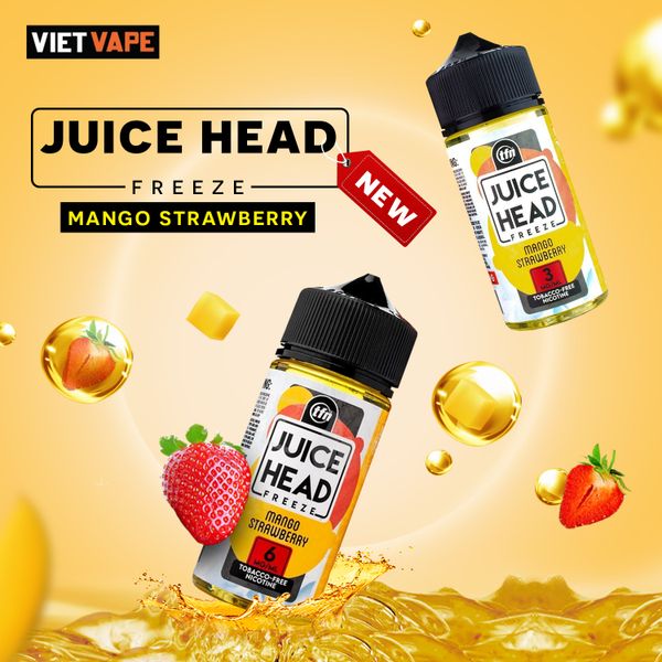 Juice Head Freeze Mango Strawberry Freebase Juice Vape