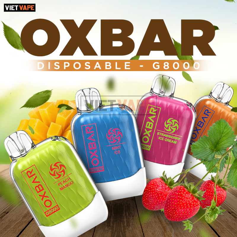 OXVA OXBAR G8000 DISPOSABLE VAPE (8000 PUFFS) Dubai Abu, 46% OFF