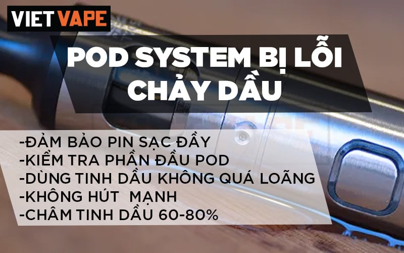 loi pod system bi chay dau