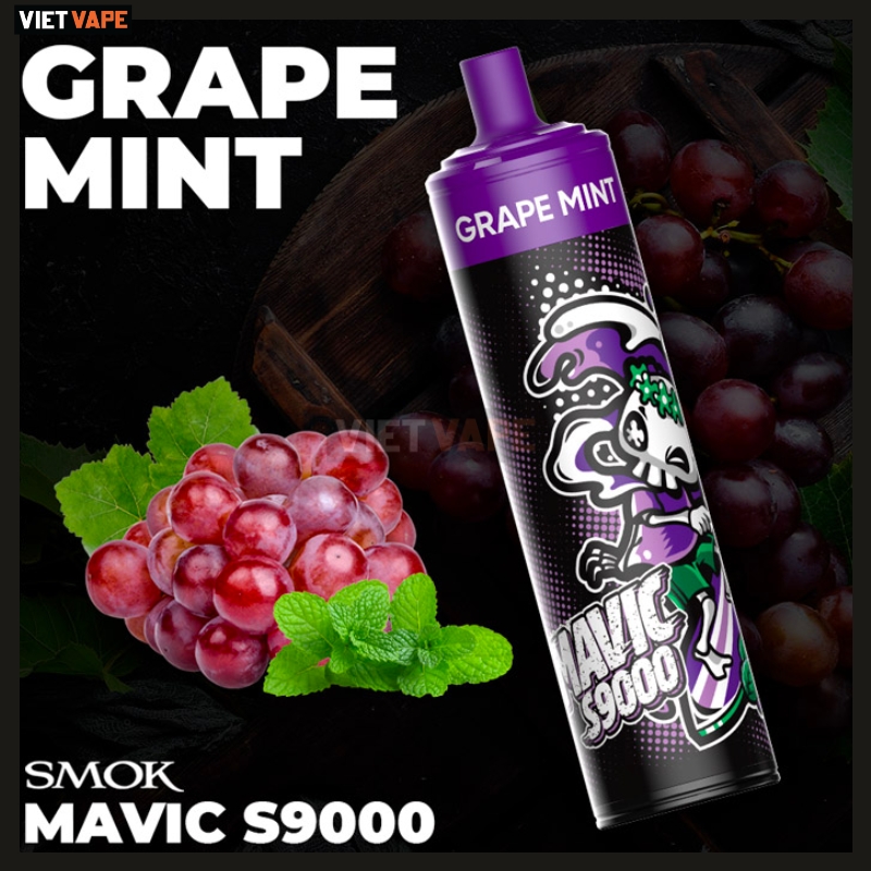R M Magic 9000 виноград. Смок перевод