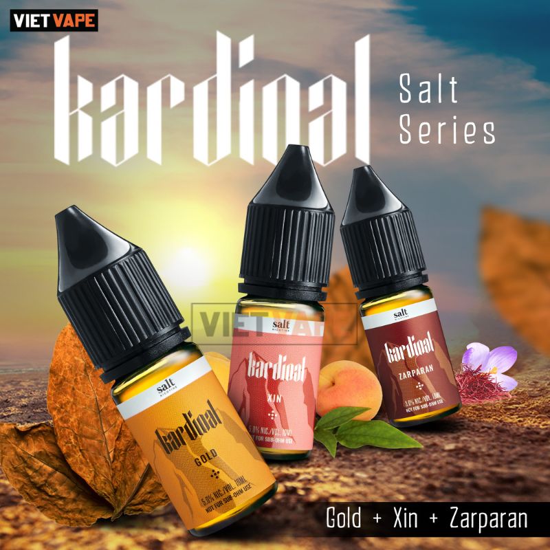 tinh dau vape Kardinal salt chinh hang tai vietvape