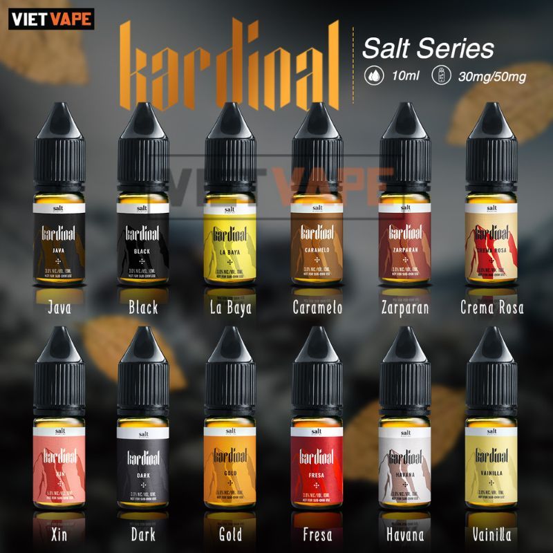 tinh dau vape Kardinal salt chinh hang tai vietvape