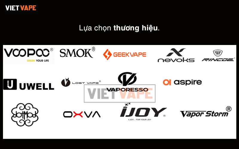 lua chon Pod System theo thuong hieu