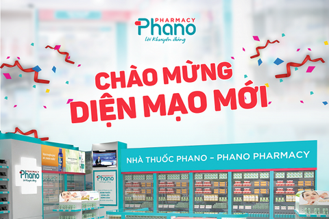 Chào mừng diện mạo mới của nhà thuốc Phano tại Aeon Mall Tân Phú