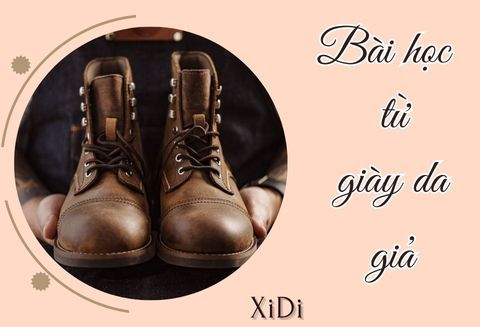 Bài học từ những giày da giả - Làm thế nào để mua được giày nam da bò thật 100%