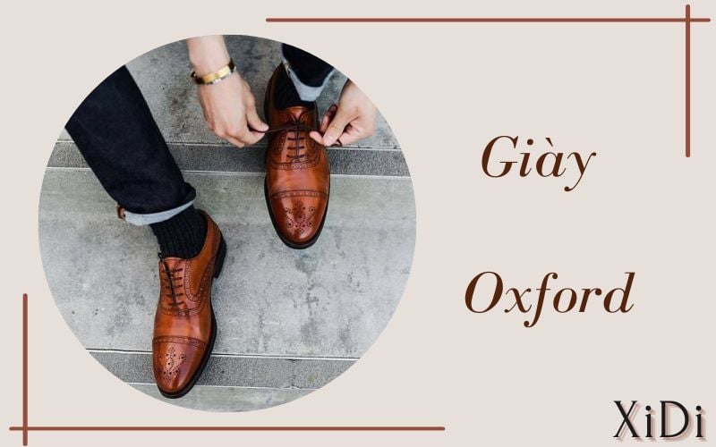 Giày oxford nam