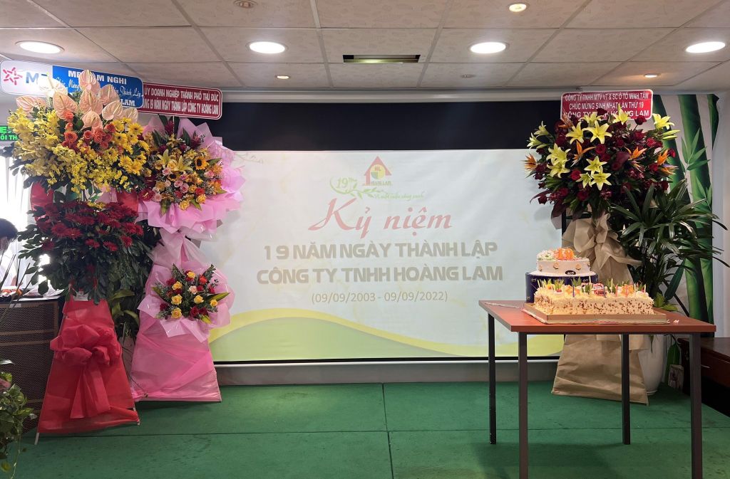 KỶ NIỆM 19 NĂM NGÀY THÀNH LẬP CÔNG TY