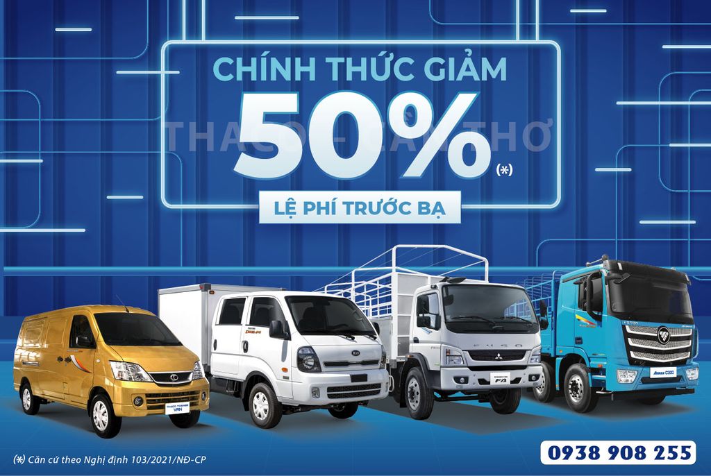 Giảm 50% phí trước bạ với ôtô lắp ráp trong nước