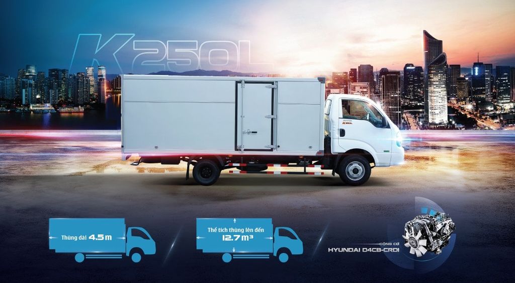 KIA FRONTIER K250L (THÙNG DÀI 4,5M)