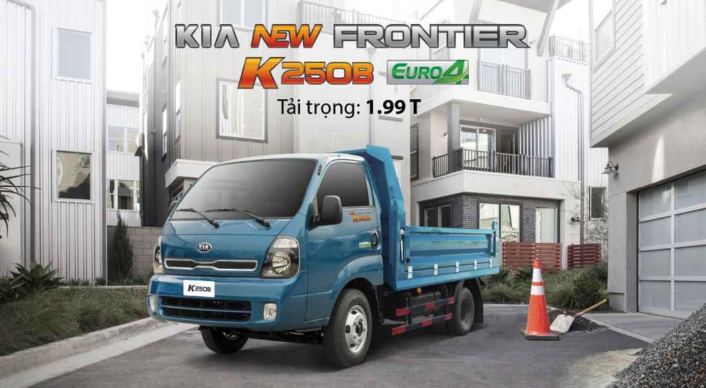 SẢN PHẨM XE BEN NHẸ CAO CẤP KIA FRONTIER K250B